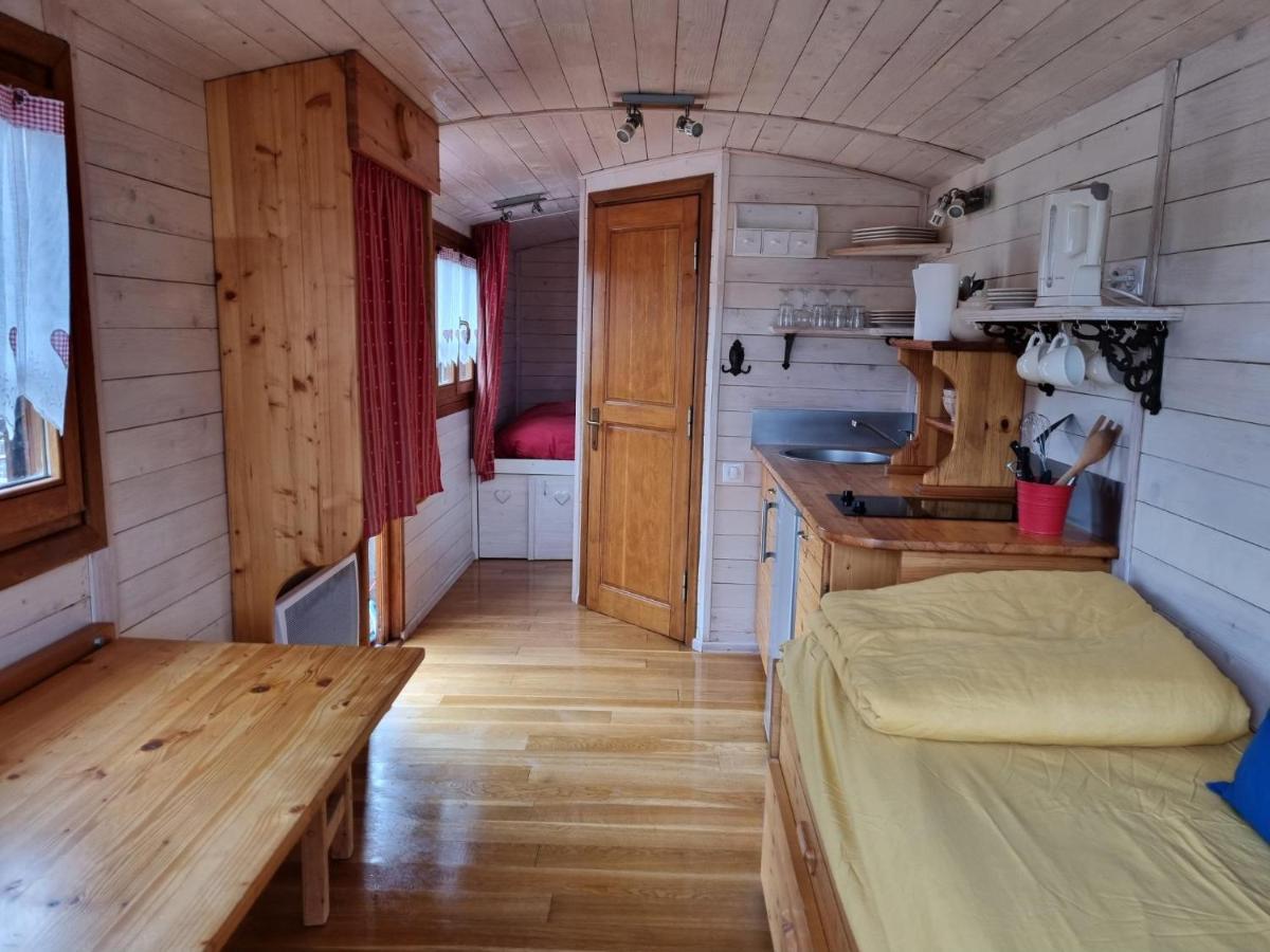 Roulotte Du Domaine De La Graou Luxuszelt La Palud-sur-Verdon